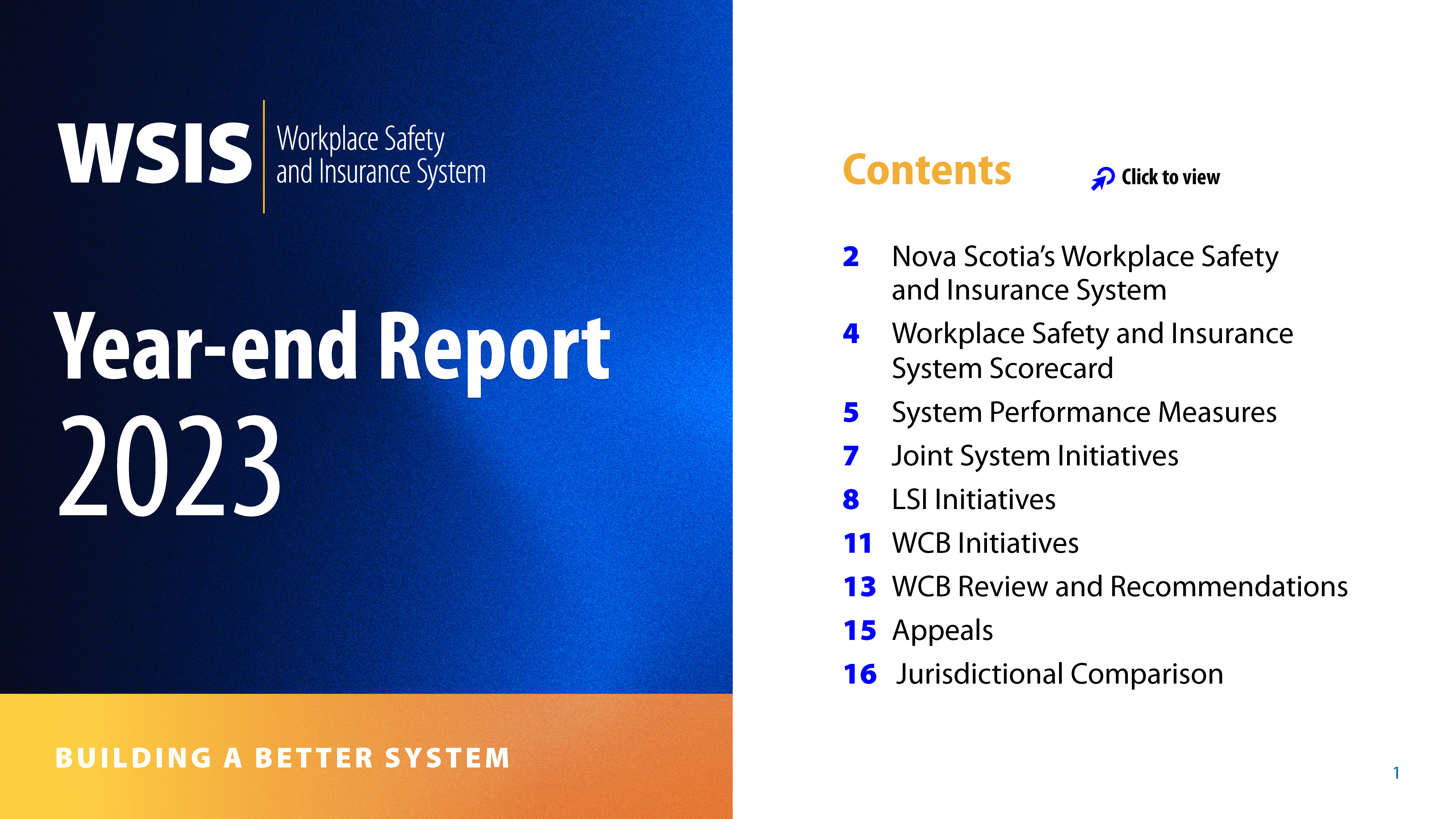 WSIS Year-End Report 2023 Cover